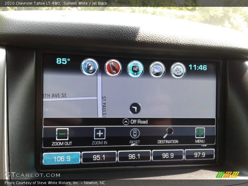 Summit White / Jet Black 2020 Chevrolet Tahoe LT 4WD