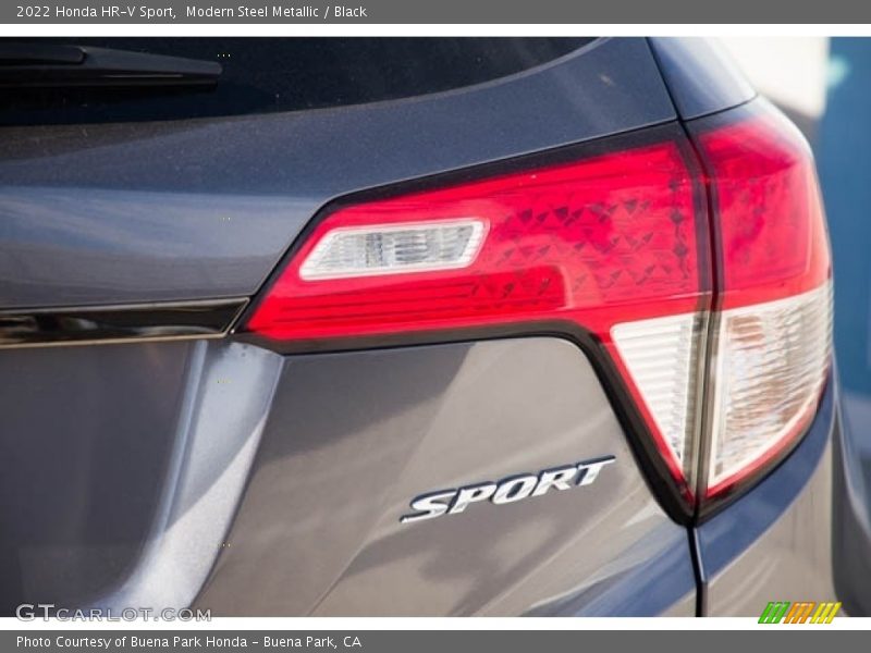 Modern Steel Metallic / Black 2022 Honda HR-V Sport
