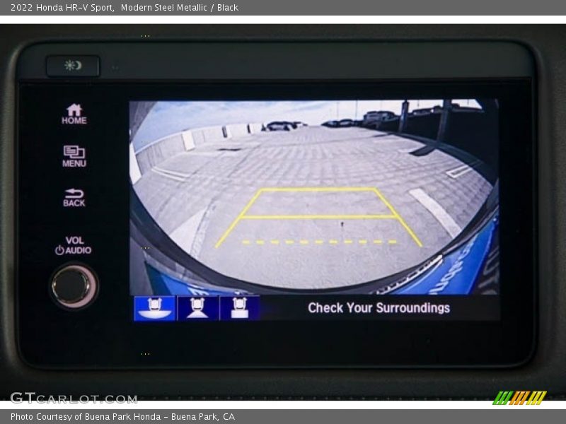 Modern Steel Metallic / Black 2022 Honda HR-V Sport