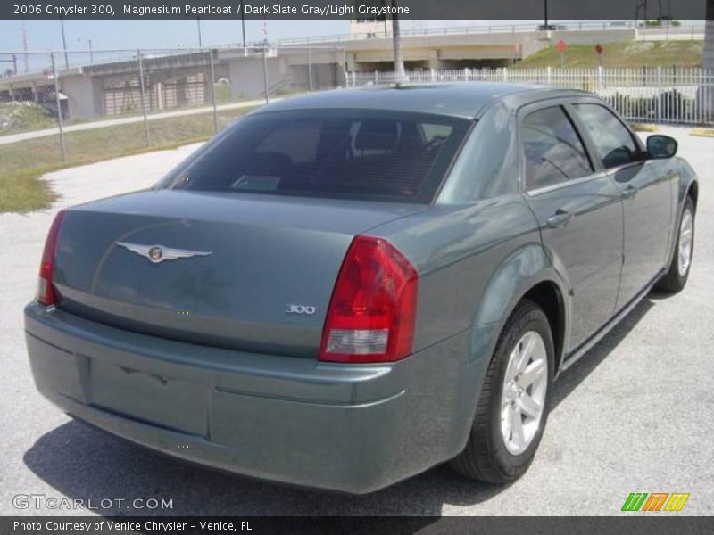 Magnesium Pearlcoat / Dark Slate Gray/Light Graystone 2006 Chrysler 300