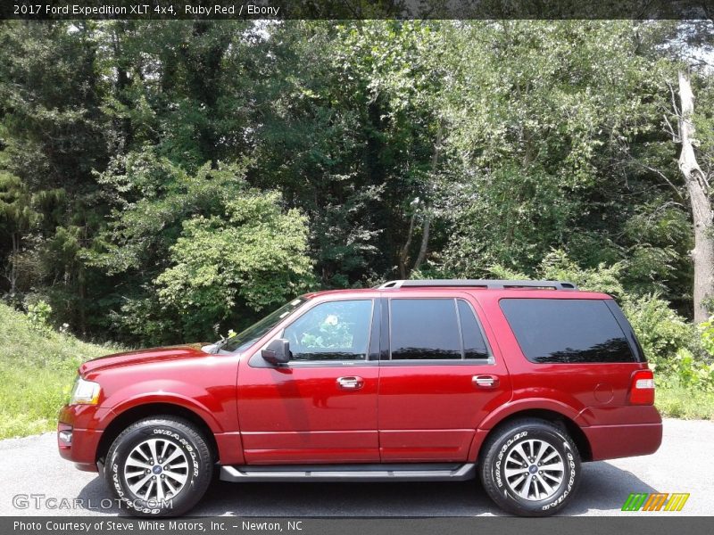 Ruby Red / Ebony 2017 Ford Expedition XLT 4x4