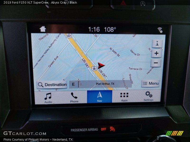 Abyss Gray / Black 2019 Ford F150 XLT SuperCrew