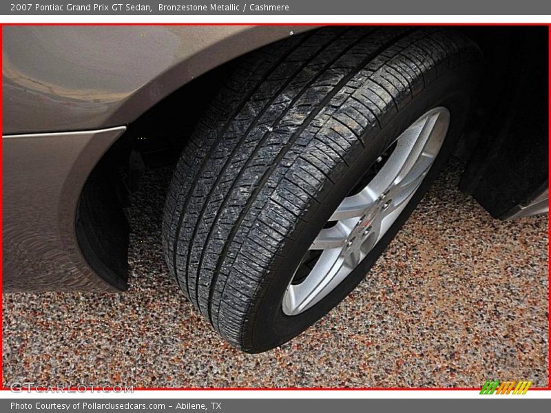 Bronzestone Metallic / Cashmere 2007 Pontiac Grand Prix GT Sedan