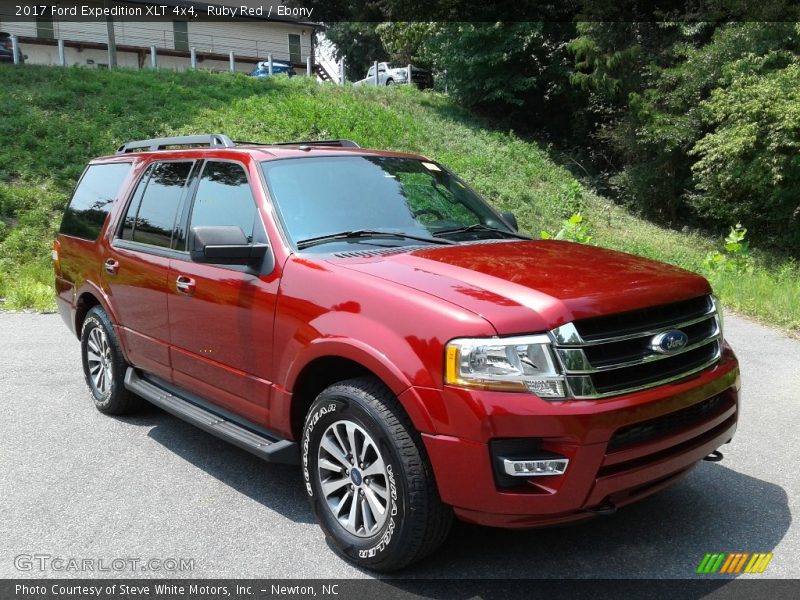 Ruby Red / Ebony 2017 Ford Expedition XLT 4x4