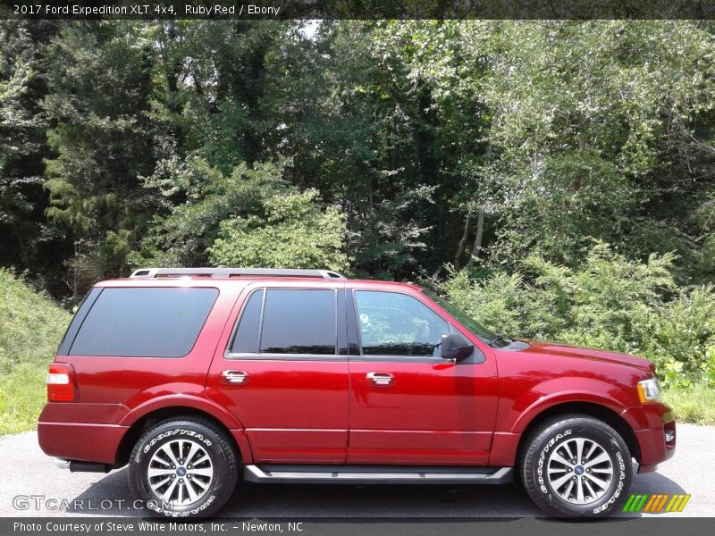 Ruby Red / Ebony 2017 Ford Expedition XLT 4x4
