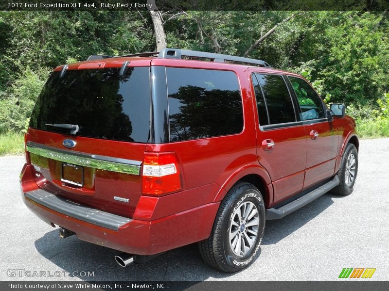 Ruby Red / Ebony 2017 Ford Expedition XLT 4x4