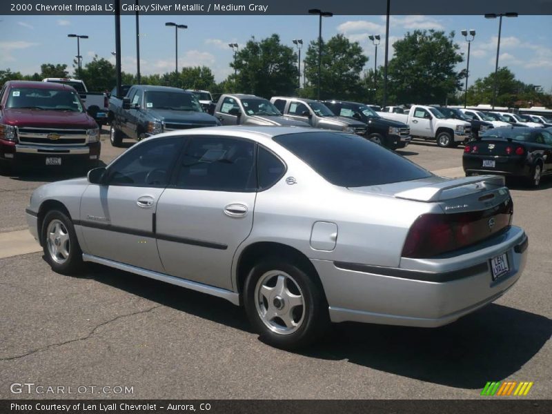 Galaxy Silver Metallic / Medium Gray 2000 Chevrolet Impala LS