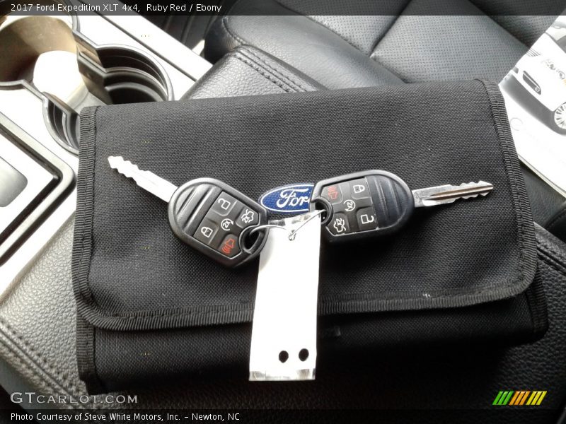Ruby Red / Ebony 2017 Ford Expedition XLT 4x4