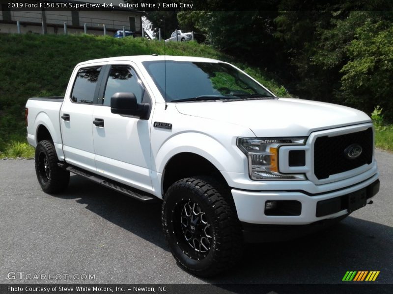 Oxford White / Earth Gray 2019 Ford F150 STX SuperCrew 4x4