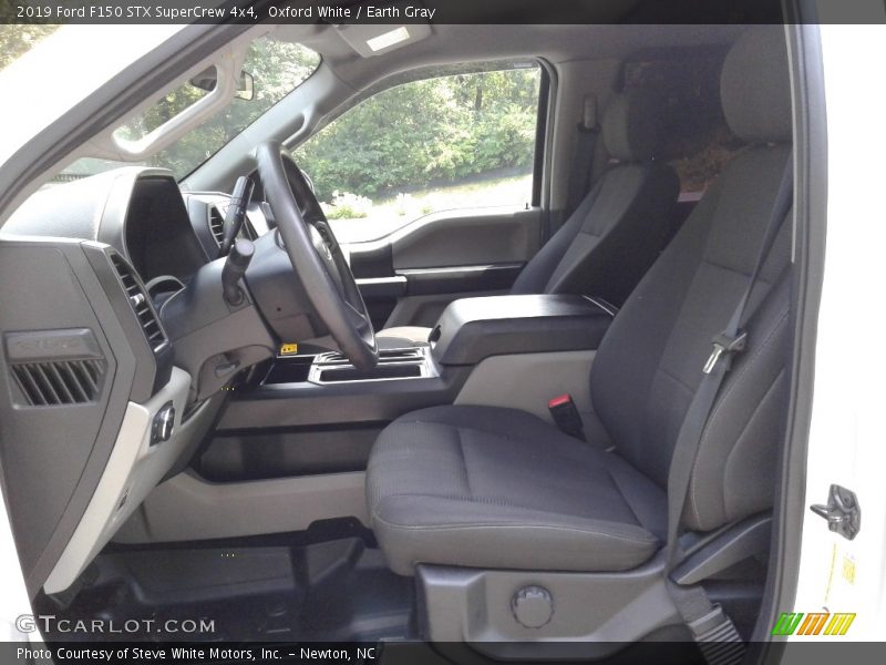 Oxford White / Earth Gray 2019 Ford F150 STX SuperCrew 4x4