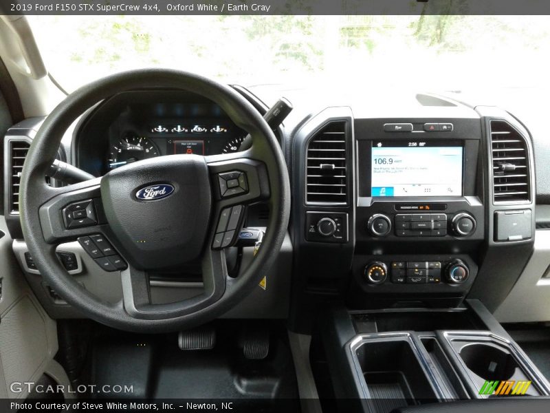 Oxford White / Earth Gray 2019 Ford F150 STX SuperCrew 4x4