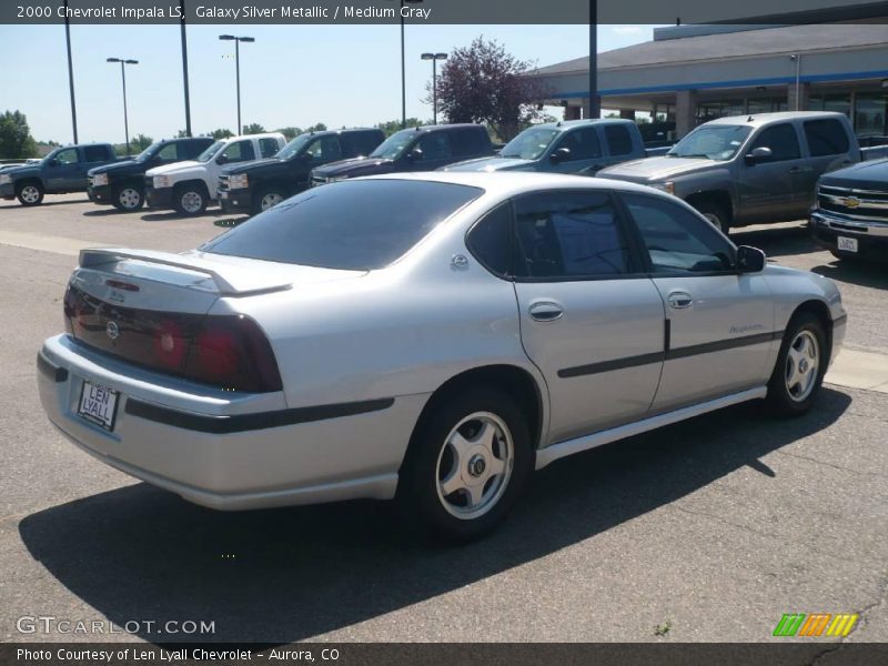 Galaxy Silver Metallic / Medium Gray 2000 Chevrolet Impala LS