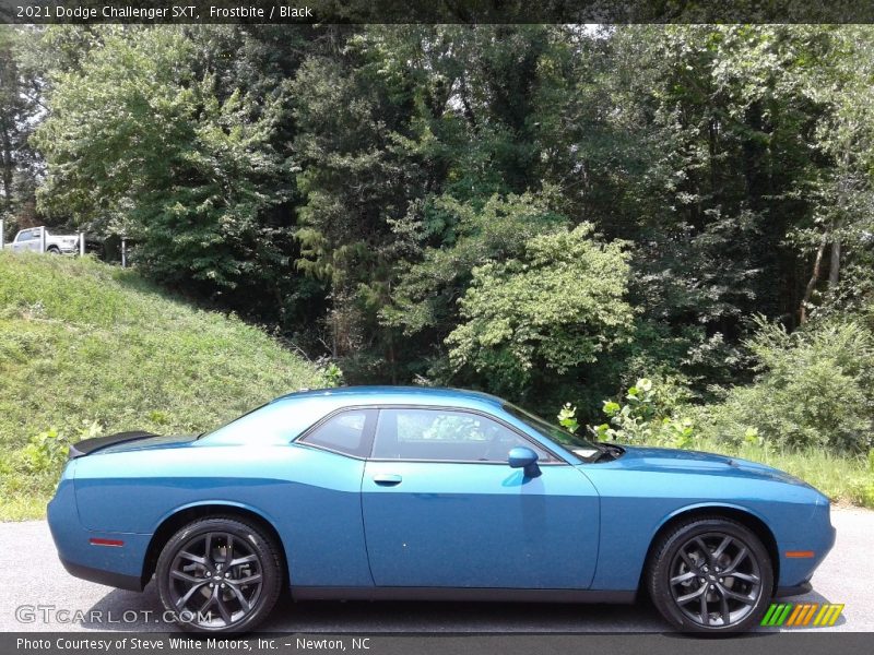 Frostbite / Black 2021 Dodge Challenger SXT