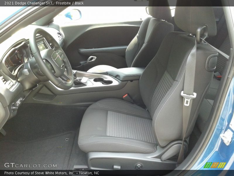 Frostbite / Black 2021 Dodge Challenger SXT