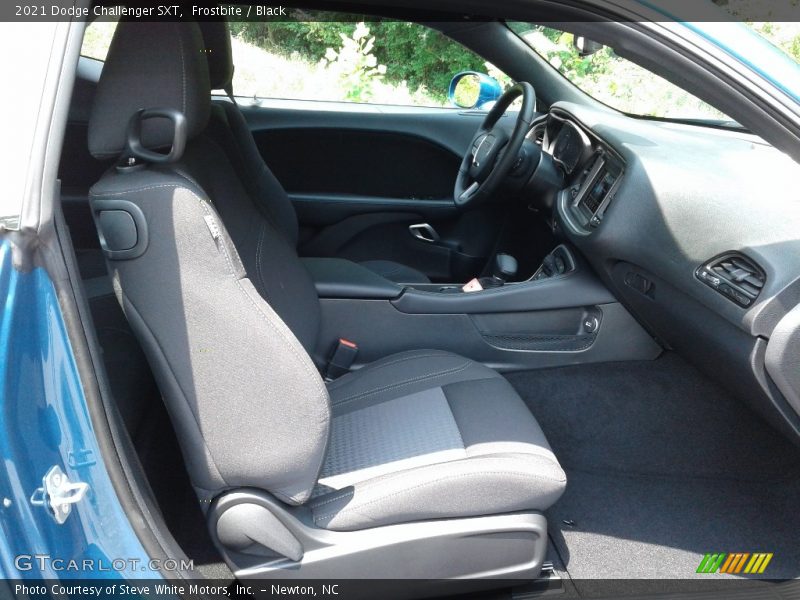 Frostbite / Black 2021 Dodge Challenger SXT