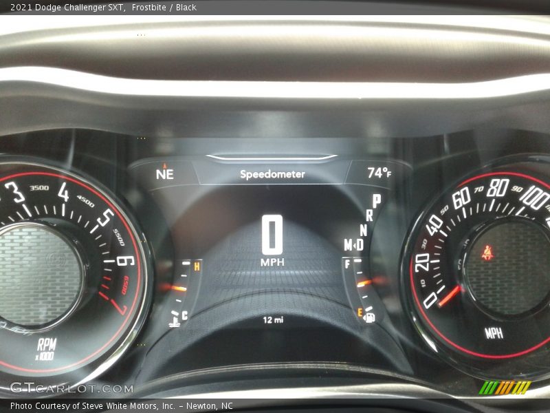 Frostbite / Black 2021 Dodge Challenger SXT
