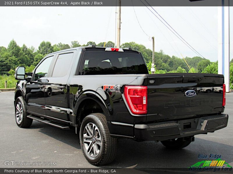 Agate Black / Black 2021 Ford F150 STX SuperCrew 4x4