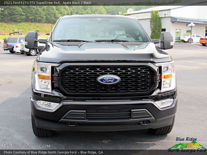 Agate Black / Black 2021 Ford F150 STX SuperCrew 4x4