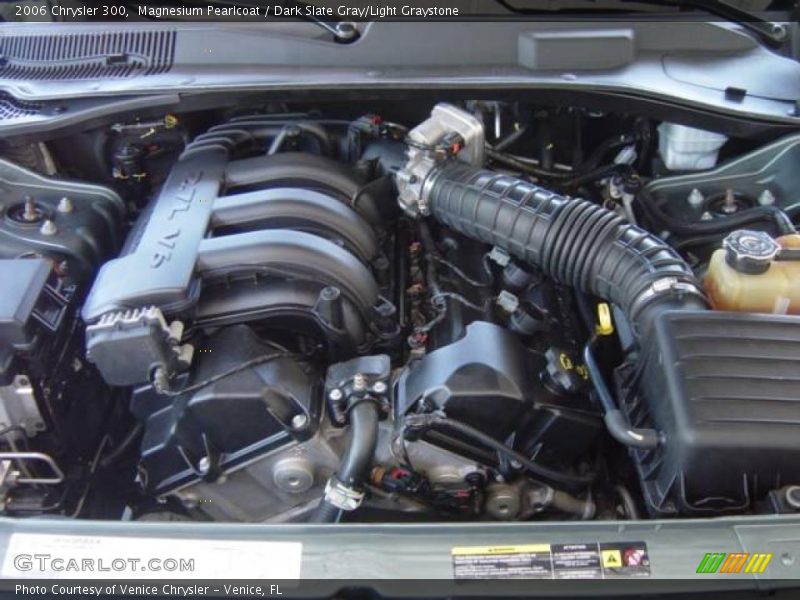 Magnesium Pearlcoat / Dark Slate Gray/Light Graystone 2006 Chrysler 300
