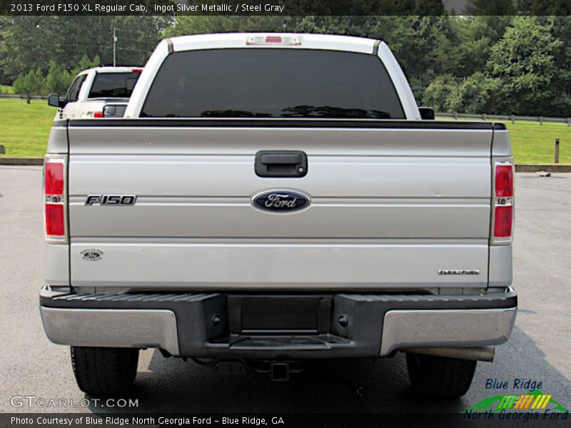 Ingot Silver Metallic / Steel Gray 2013 Ford F150 XL Regular Cab