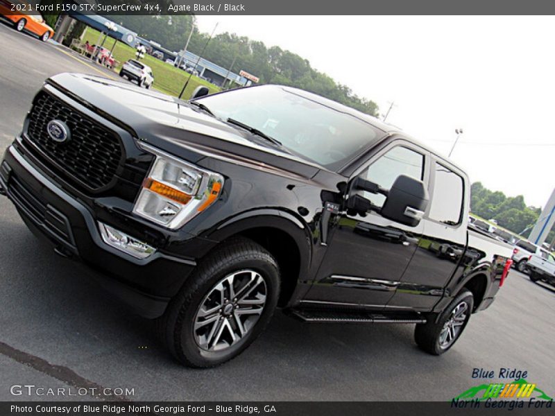 Agate Black / Black 2021 Ford F150 STX SuperCrew 4x4