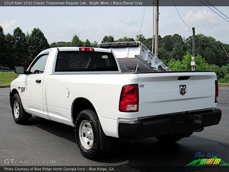 Bright White / Black/Diesel Gray 2019 Ram 1500 Classic Tradesman Regular Cab