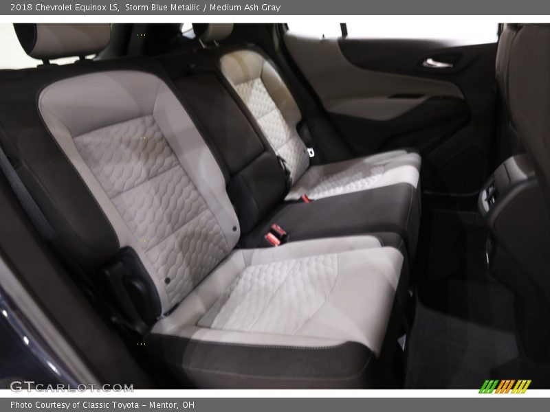 Storm Blue Metallic / Medium Ash Gray 2018 Chevrolet Equinox LS