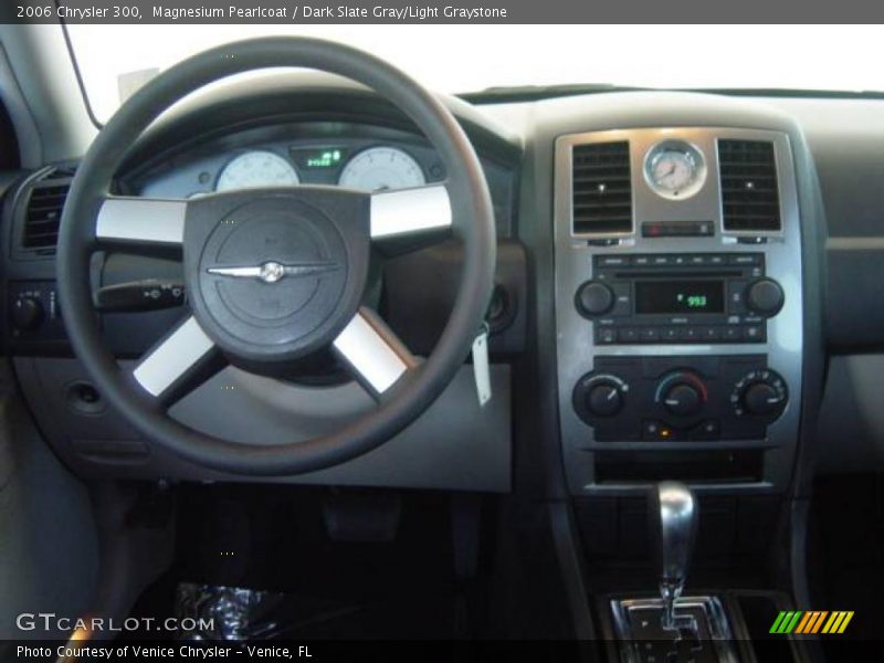 Magnesium Pearlcoat / Dark Slate Gray/Light Graystone 2006 Chrysler 300