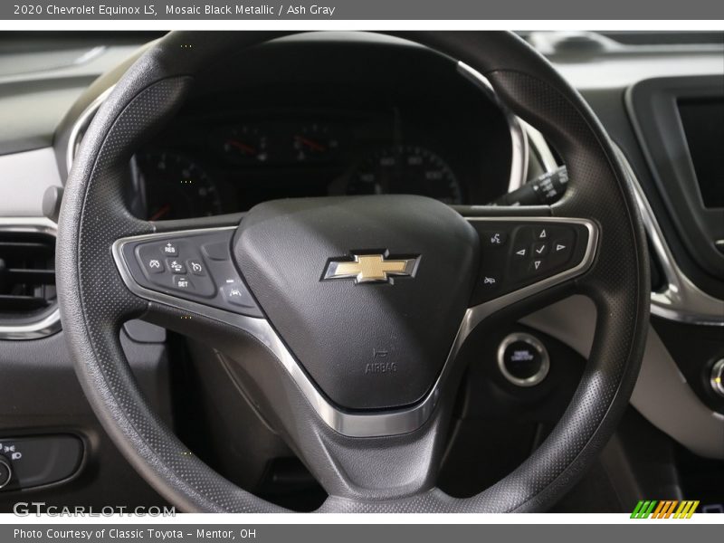 Mosaic Black Metallic / Ash Gray 2020 Chevrolet Equinox LS