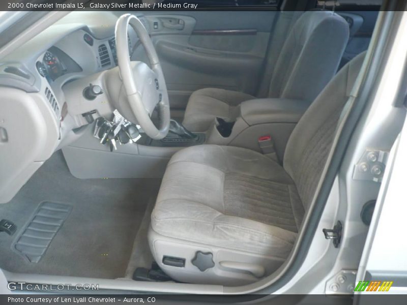 Galaxy Silver Metallic / Medium Gray 2000 Chevrolet Impala LS