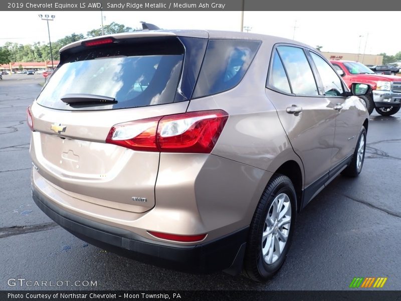 Sandy Ridge Metallic / Medium Ash Gray 2019 Chevrolet Equinox LS AWD