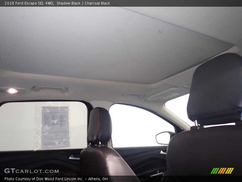 Shadow Black / Charcoal Black 2018 Ford Escape SEL 4WD