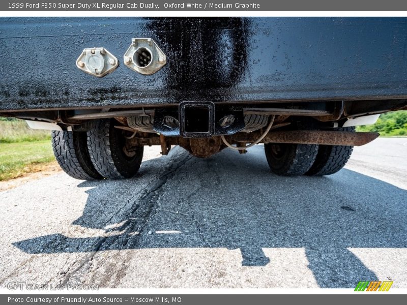 Oxford White / Medium Graphite 1999 Ford F350 Super Duty XL Regular Cab Dually