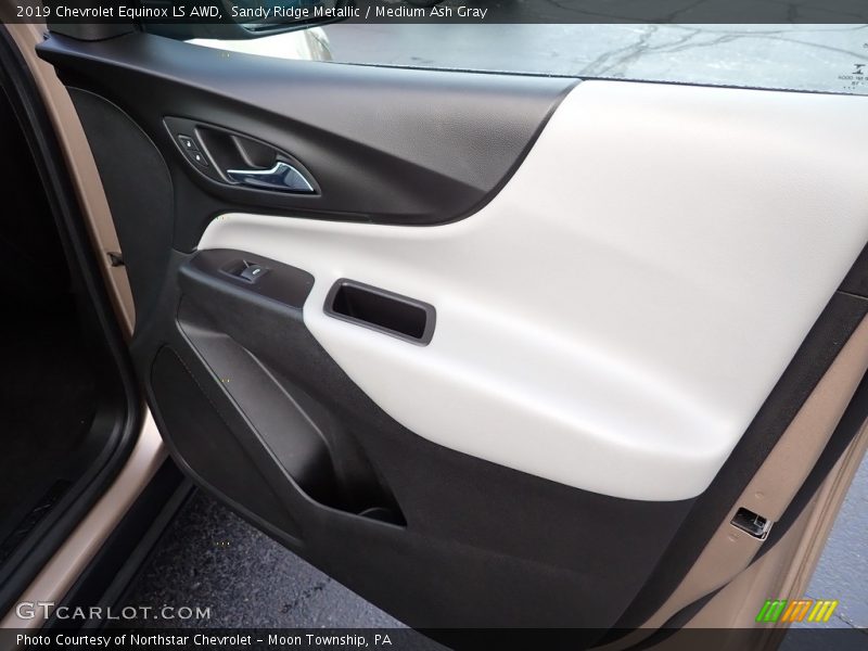 Sandy Ridge Metallic / Medium Ash Gray 2019 Chevrolet Equinox LS AWD