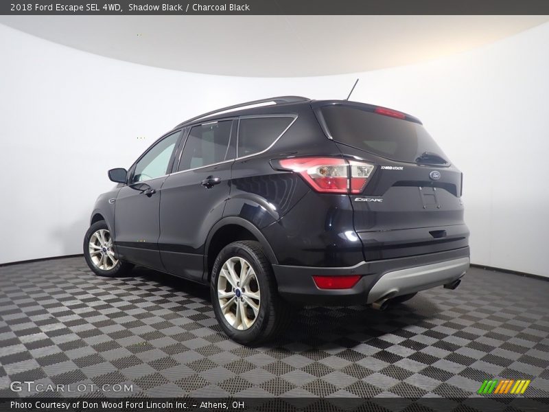 Shadow Black / Charcoal Black 2018 Ford Escape SEL 4WD