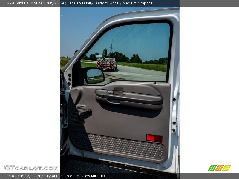 Oxford White / Medium Graphite 1999 Ford F350 Super Duty XL Regular Cab Dually