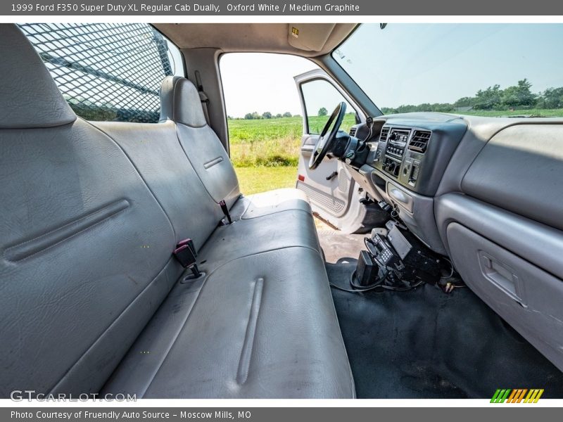Oxford White / Medium Graphite 1999 Ford F350 Super Duty XL Regular Cab Dually