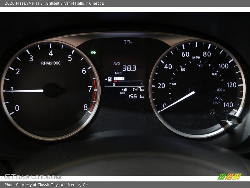  2020 Versa S S Gauges