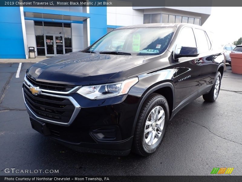 Mosaic Black Metallic / Jet Black 2019 Chevrolet Traverse LS