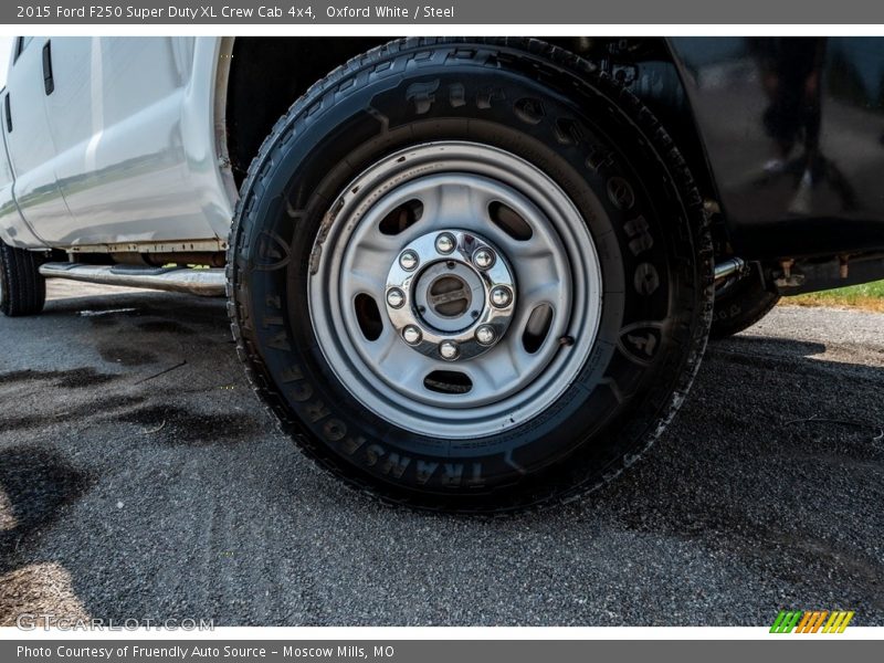Oxford White / Steel 2015 Ford F250 Super Duty XL Crew Cab 4x4