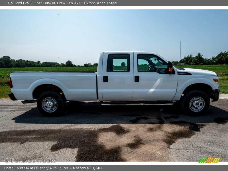 Oxford White / Steel 2015 Ford F250 Super Duty XL Crew Cab 4x4