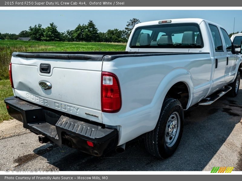Oxford White / Steel 2015 Ford F250 Super Duty XL Crew Cab 4x4