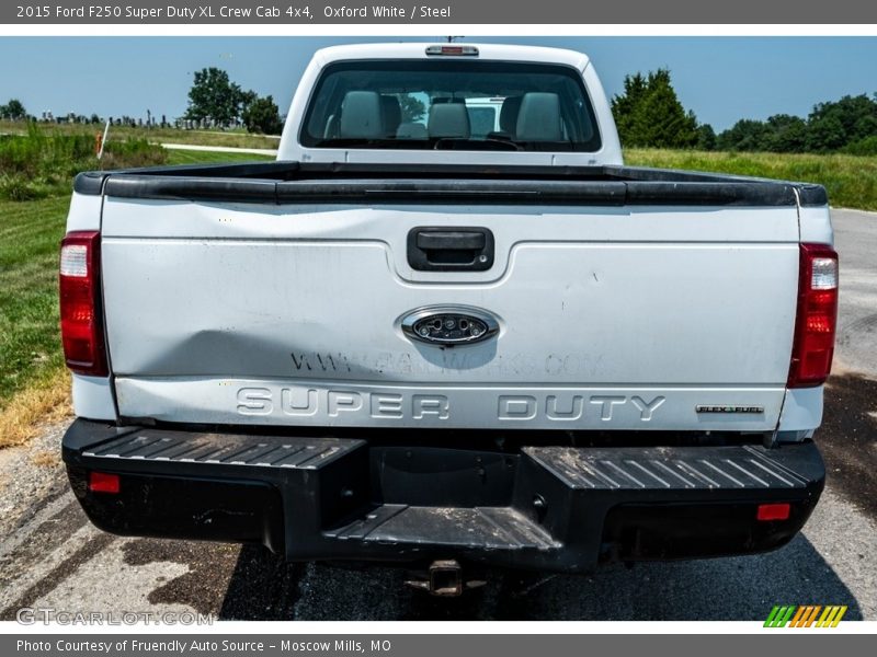 Oxford White / Steel 2015 Ford F250 Super Duty XL Crew Cab 4x4
