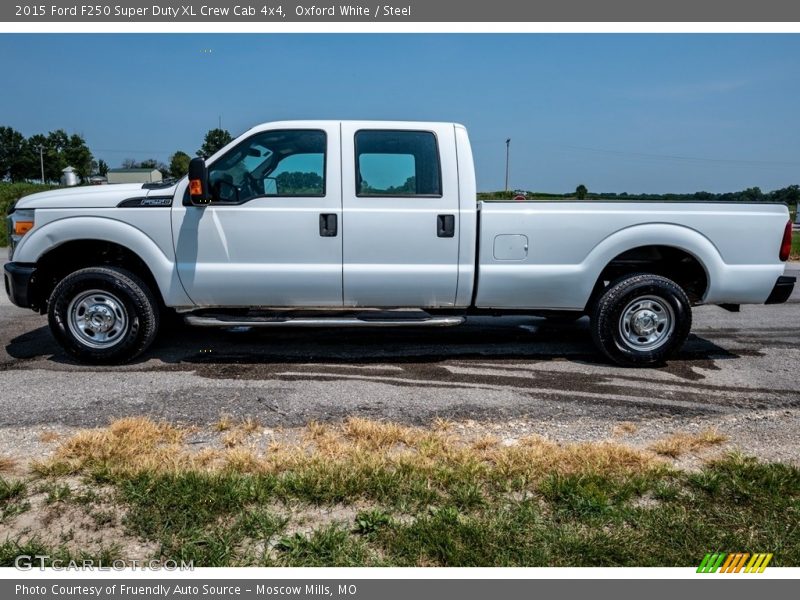 Oxford White / Steel 2015 Ford F250 Super Duty XL Crew Cab 4x4