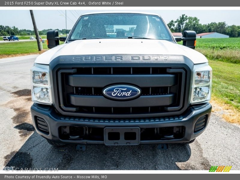 Oxford White / Steel 2015 Ford F250 Super Duty XL Crew Cab 4x4