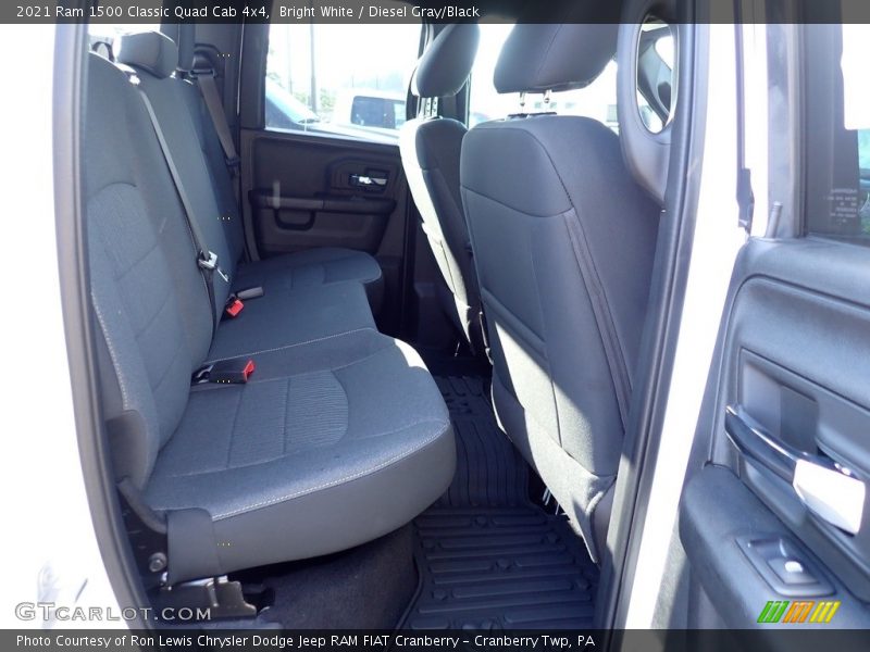 Bright White / Diesel Gray/Black 2021 Ram 1500 Classic Quad Cab 4x4