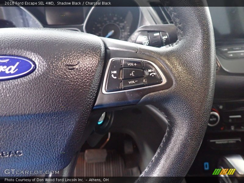 Shadow Black / Charcoal Black 2018 Ford Escape SEL 4WD