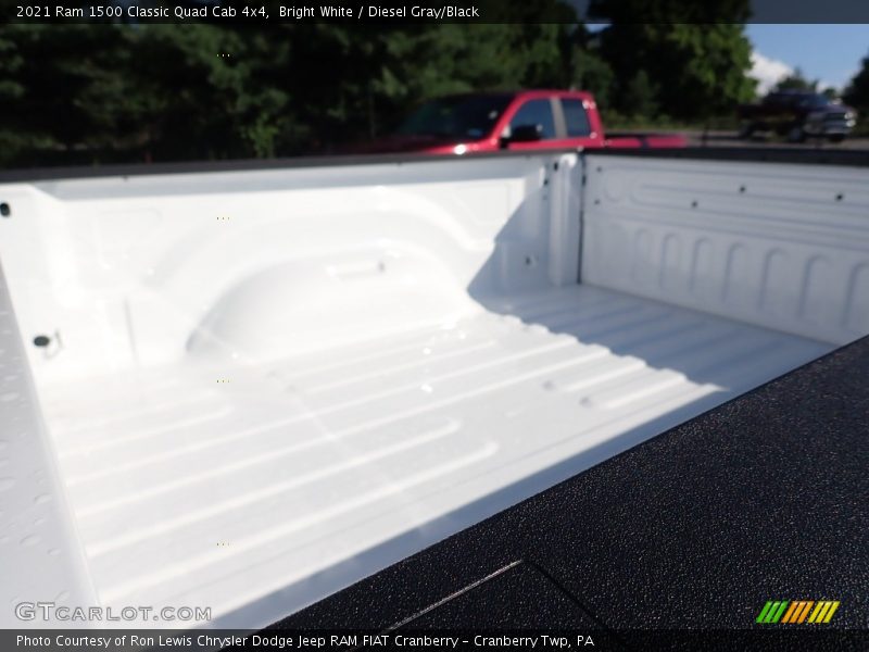 Bright White / Diesel Gray/Black 2021 Ram 1500 Classic Quad Cab 4x4