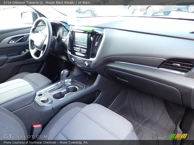 Mosaic Black Metallic / Jet Black 2019 Chevrolet Traverse LS