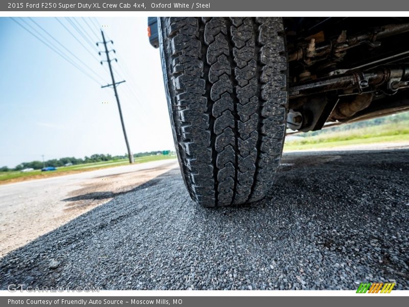 Oxford White / Steel 2015 Ford F250 Super Duty XL Crew Cab 4x4